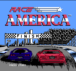 Race America (USA) Title Screen